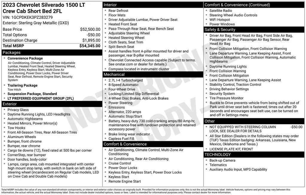 chevrolet silverado 1500 2023 1GCPDKEK3PZ283279 image chevrolet silverado 1500 2023 1GCPDKEK3PZ283279 image